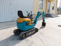 Miniexcavadora Diesel Usada, Modelo 2007, 3 Toneladas, Motor y Bomba 100% Originales de Japón, Probados e Inspeccionados, Potencia de 13.4kW