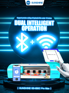 Máy Cắt Phim Màn Hình Thông Minh Sunshine SS-890C PRO MAX 16 Inch, Phiên Bản Mới Nhất, Dành Cho Máy Tính Bảng <span class=keywords><strong>iPad</strong></span> Pro 12.p, Tất Cả Điện Thoại Di Động - Product Image 5