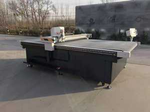 बुद्धिमान स्वचालित फ्लैटबेड सीएनसी कपड़े की प्लॉटर मशीन रूइडा सॉफ्टवेयर 14kw पावर 1 वर्ष की वारंटी सोफा लागू नया/उपयोग - Product Image 2