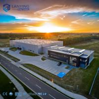CWB - Estructura de Acero Prefabricada Personalizada para la Fabricación de Talleres, Plantas Industriales con Edificio de Oficinas, Nave Industrial, Fábrica
