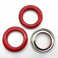 Œillets ronds personnalisés sur mesure en métal gravé avec logo, peinture couleur, plusieurs tailles, accessoires de vêtement