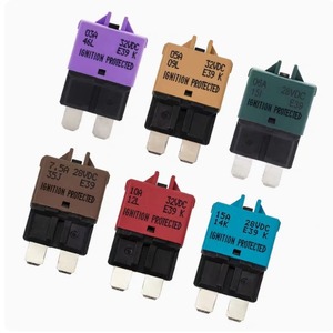 32VDC ATO Medium Manual Reset Fuse 3A-30A Resettable Blade Fuse for Cars/Trucks Various Amps 5A 7.5A 10A 15A 20A 25A 30A - Product Image 5