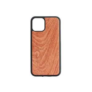 निचले स्तर के प्राकृतिक खाली बांस के लिए iphone के लिए 11 मामले लकड़ी लकड़ी फोन के मामले में iphone 11