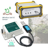 G7 Capteur de tempe et d'humidité du sol de haute précision 0 ~ 10000 US/cm Capteur de sol Lorawan Ec Système d'acquisition de données