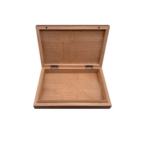 Humidor de madera maciza hecho a medida, de gran capacidad, caja de cigarros portátil de madera, venta al por mayor del fabricante. - Product Image 3