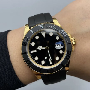 Montre mécanique de plongée unisexe de qualité supérieure, en acier inoxydable 904L, avec calendrier perpétuel, luminescent, mouvement 3235, alarme, 100 mètres - Product Image 1