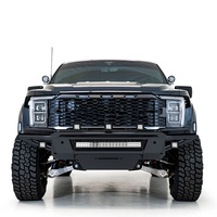 Accessoires 4x4, barres de protection tout-terrain, acier noir, anti-collision, robuste, pare-chocs avant avec treuil pour Ford Raptor F150