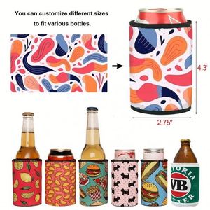 Portavasos Promocional Colorido, Reutilizable, Diseño Personalizado, Base Antideslizante, Portavasos de Neopreno para Bebidas - Product Image 3