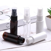 Logo personnalisé sérigraphie mini petite bouteille de parfum pompe en plastique 20ml emballage cosmétique distributeur de parfum