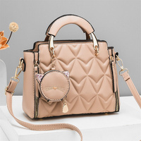 Nouveaux sacs à main en cuir PU de luxe pour femmes, sacs mignons, sacs à main pour femmes, sacs à main pour dames, ensemble de sacs à main, sacs à main