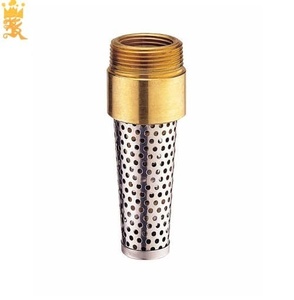 Vanne de refoulement en laiton forgé à haut débit OEM avec filtre et joint NBR EPDM pour pompes d'irrigation, applications générales, puissance hydraulique élevée - Product Image 2