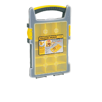 Boîte à vis en plastique à couvercle transparent GD2046 8.5 ''la plus populaire pour le stockage de la trousse à outils