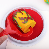 Rouleau de mousse artisanal en mousse EVA, sceau à encreur automatique, jeu pour enfants, sécurisé
