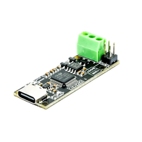 CANable 2.0 dapat Bus adaptor USB untuk dapat FD AnalyzerPlug & Play USB-C dapat Bus Monitor untuk otomotif & Industri