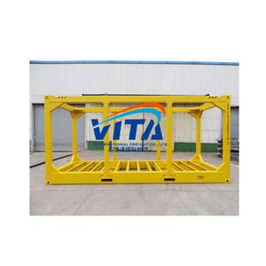 ตะกร้า20Ft แบบถอดประกอบได้สำหรับ Vita รุ่น DNV 2.7-1โครงเหล็กแบบแยกออกจากฝั่งได้28 CBM สภาพใหม่เคลื่อนย้ายได้ - Product Image 5