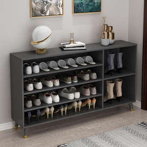 Meuble d'intérieur Meuble de rangement pour <span class=keywords><strong>chaussures</strong></span> Banc avec design moderne multicouche Armoire à <span class=keywords><strong>chaussures</strong></span> en bois - Product Image 3