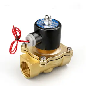 220V ac 3/4" Electric Solenoid Valve Water Air Gas, Fuel