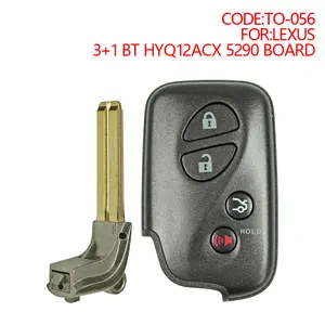 Llave de coche remota para LEXUS 3 + 1, botón HYQ12ACX 5290, tablero