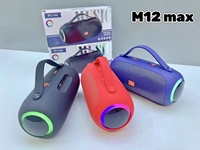 Altavoz Inalámbrico Portátil RGB BT5.3 con Doble Woofer, TF, TWS, Batería de 1800 mAh, Resistente al Agua IPX5, 5-10 W, para Teléfono Móvil, Cine en Casa y Exteriores
