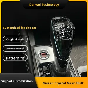 Applicable to <b>Crystal</b> Gear Shift <b>Knob</b> Modification Factory Direct Modification Applicable to <b>Crystal</b> Gear Sh - Product Image 2