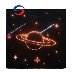 Bầu trời đầy sao trần ánh sáng sợi quang thiên hà ánh sáng với nhấp nháy sao băng lấp lánh Sao - Product Image 6