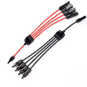 Juego de 1 Par de Adaptadores de Cable para Panel Solar Fotovoltaico, Impermeables IP67, con Terminal de Crimpado, Conectores en Y <span class=keywords><strong>M</strong></span>/FFFF y F/<span class=keywords><strong>MMMM</strong></span> - Product Image 6