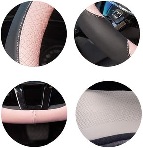 Cubierta de <span class=keywords><strong>volante</strong></span> de coche de cuero PU de fabricantes de alta calidad <span class=keywords><strong>forma</strong></span> <span class=keywords><strong>D</strong></span> para el tamaño M 15 pulgadas y venta caliente para la <span class=keywords><strong>forma</strong></span> <span class=keywords><strong>D</strong></span> - Product Image 3