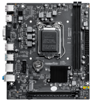 Carte mère JGINYUE H311M-C M-ATX LGA1151 DDR3 double canal M.2 NVMe HDM1 sortie d'affichage VGA pour processeur de bureau de 6e à 9e génération