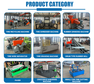 Lốp xe tự động tái chế thiết bị máy, giá cho Crumb cao su máy làm, lốp Shredder máy móc - Product Image 6