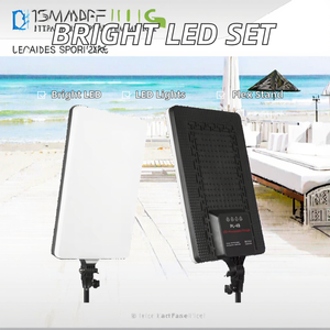 Trung Quốc Nhà Cung Cấp LED Video Ánh Sáng Điều Khiển Từ Xa Thay Đổi Độ Sáng Bảng Điều Chỉnh Ánh Sáng Ảnh Studio Sống Nhiếp Ảnh Điền Đèn M24 110-240V - Product Image 2