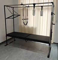 Machine de Pilates Trapeze complète, Reformer Commercial Cadillac, Cadre Métallique Portable pour Studio de Yoga