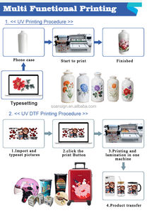 เครื่องพิมพ์ยูวีแบบโรลแอนด์แฟลตในเครื่องเดียว รุ่น Easy Maintenance 6060 6090 สำหรับพิมพ์บนวัสดุต่างๆ เช่น ปากกา ลูกบอล เซรามิก ไม้ แก้ว สติ๊กเกอร์แบบโรล ด้วยหมึกยูวีแบบ DTF - Product Image 6