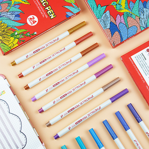 Bút Đánh Dấu Sơn Kim Loại Nghệ Thuật 36 Màu Bút Đánh Dấu Vĩnh Viễn Kim Loại Màu Bạc Và Vàng Bút Đánh Dấu Chữ Ký Thẻ Quà Tặng - Product Image 4