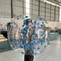 Ballon de bumper gonflable coloré très populaire pour le jeu de football corporel en extérieur, idéal pour les fêtes, les carnavals et le team building