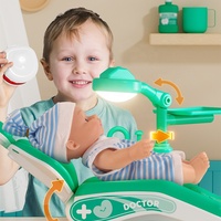 Samtoy Ensemble de jouets de simulation électrique 28 pièces, Thème Médical et Scientifique, pour jeu de rôle et maison de jeu intérieure, Jouet de docteur et dentiste pour enfant