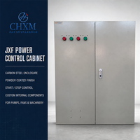 Boîtier de distribution double porte JXF sur pied en acier laminé à froid pour panneau de commande de pompe à eau pour équipement industriel