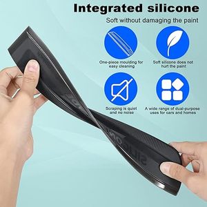 Escobilla de Goma para Limpiar Ventanas de Coche, Ducha y Espejos, en Oferta - Product Image 3
