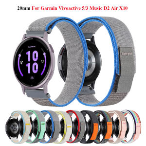 Correa Deportiva de Nailon de 20MM para Reloj Inteligente <span class=keywords><strong>Amazfit</strong></span> <span class=keywords><strong>GTS</strong></span> 3/<span class=keywords><strong>2</strong></span>/2e/<span class=keywords><strong>2</strong></span> <span class=keywords><strong>Mini</strong></span>, Elegante y Versátil, Correa de Repuesto Unisex - Product Image 2