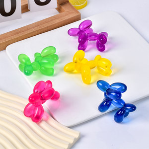 Jouets créatifs transfrontaliers très demandés : Boule de décompression, jouet à presser musical pour chien, figurines de chiot de dessin animé - Product Image 5