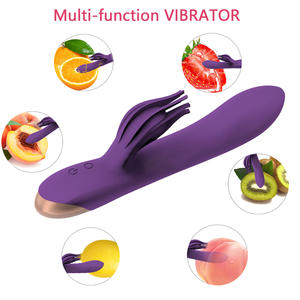 Trendiger G-Punkt <span class=keywords><strong>Vibrator</strong></span> für Frauen, 10-Modus Vibration, Günstiger Silikon <span class=keywords><strong>Rabbit</strong></span> Dildo, Elektrischer Vaginalvibrator für Frauen, Sexspielzeug - Product Image 2