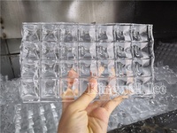 Kingwell comercial de alta calidad máquina de hielo cubo máquina de hielo transparente en los dados