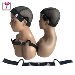 Nouvelle Perruque Lace Front Personnalisable avec Logo, Taille et Couleur, Bande Élastique Noire avec Oreilles pour Perruque - Product Image 2