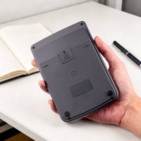 Calculatrice de bureau financière à double alimentation Huayang, 12 chiffres, grand écran LCD, pour le bureau, la comptabilité et l'utilisation professionnelle
