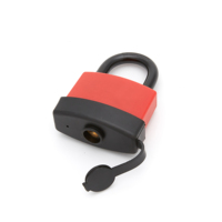 Samhoo OEM ODM Cadenas antivol à clé maîtresse multicouche, gaine en fer et caoutchouc, coque en plastique laminé étanche, couleur personnalisable