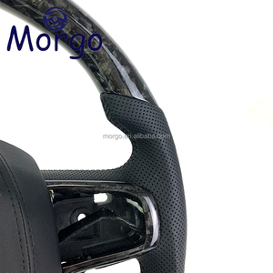 Accesorios Personalizados, Volante de Fibra de Carbono Forjado para Camioneta Ram 1500 3500 4500 Rebel - Product Image 4