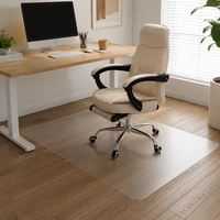 Tapis de jeu antidérapant pour chaise de gaming, tapis de sol pour e-sport, idéal pour la configuration de la chambre de gamer et l'espace de streaming