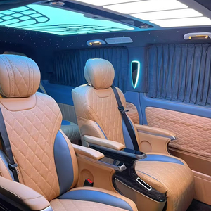 Parasol de ventana de coche de gamuza plisado retráctil con aislamiento térmico y privacidad para <span class=keywords><strong>accesorios</strong></span> interiores de coche Benz V260L Vito - Product Image 4