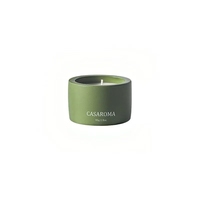 Offre Spéciale Multi Couleurs Nordic 2.8oz Mat Cylindre En Céramique Bougies Vases Unique Vide De Noël Réutilisable Écologique avec Couvercle