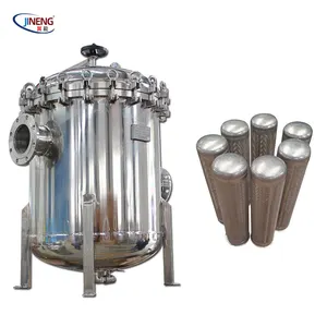 Factory Direct SS 304 316 Single Multi-Bag Filter Housing With Basket For Water Treatment Industrial Filtration Equipment