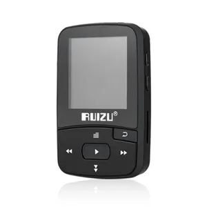 عروضات ساخنة على مشغلات الوسائط الإلكترونية RUIZU X50 ذاكرة كبيرة أحدث إصدارات أغاني Mp3 باللغة العربية مجانا تنزيل أغاني الموسيقى راديو إف إم مشغل موسيقى MP3